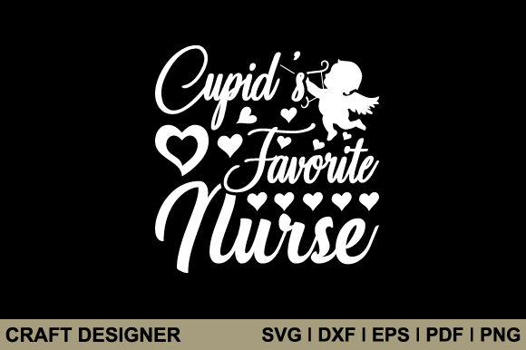 Cupid’s Favorite Nurse: Graphics for Crafts