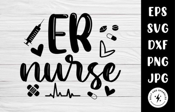 Er Nurse, SVG for Graphics and Crafts