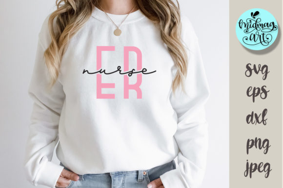 ER Nurse Svg: Graphics for Crafts