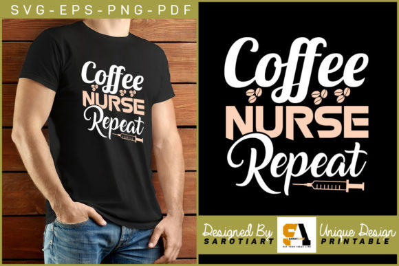 Nurse Coffee Repeat SVG: A Designer’s Review