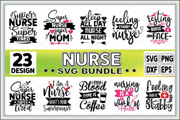 Nurse SVG Bundle: Graphics for Crafts