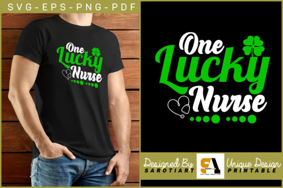 One Lucky Nurse SVG: Graphics for Crafts