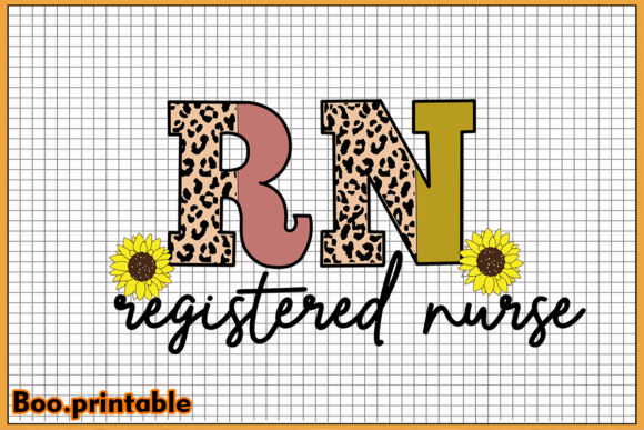 RN Registered Nurse SVG: Graphics for Crafts