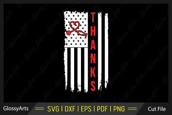 Thanks Nurse Svg: Graphics for Crafts Branding