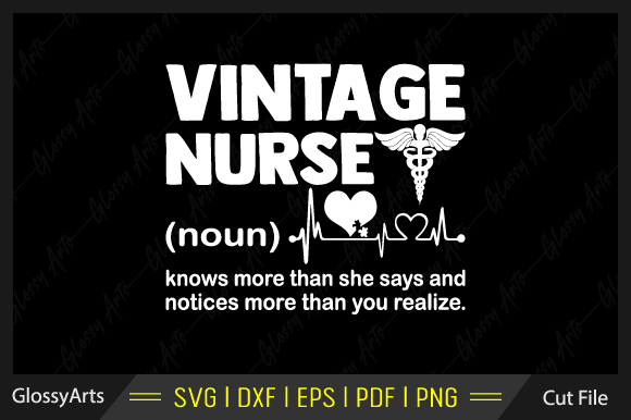 Vintage Nurse SVG: Crafts & Graphics Review